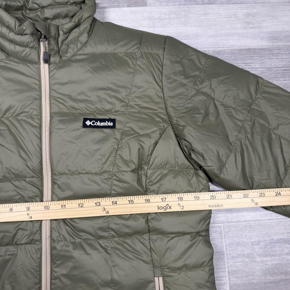 Columbia Sportswear Women's Voodoo Falls 590 TurboDown II Jacket Medium Green - Picture 7 of 8